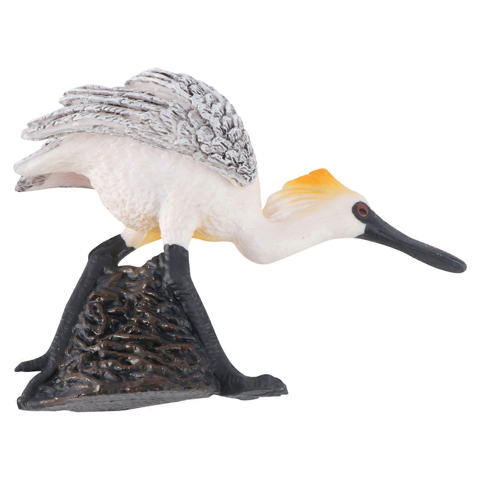 Black-Faced Model Simulation Bird Decor for Kids 1Pcs