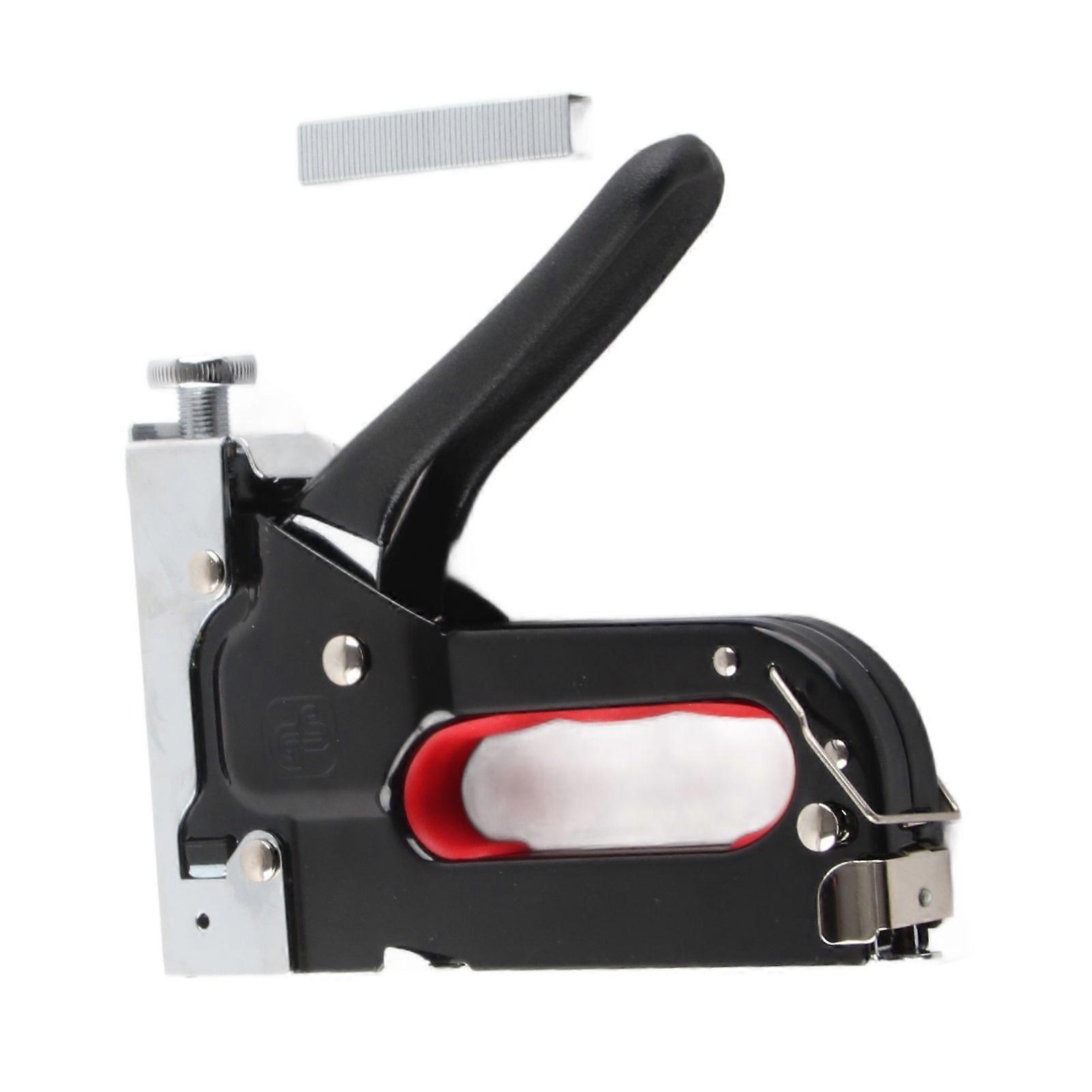 3 in 1 Staple Gun 600Nails Capacity Industrial Tool for Upholstery Photo Frame Fixed Advertisement