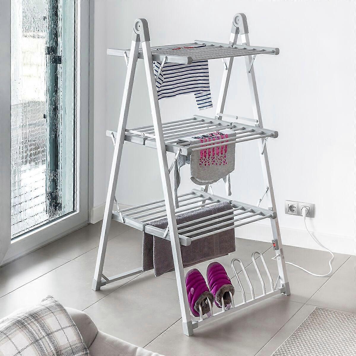 Foldable Electric Clothesline Verayer InnovaGoods 30 Bars