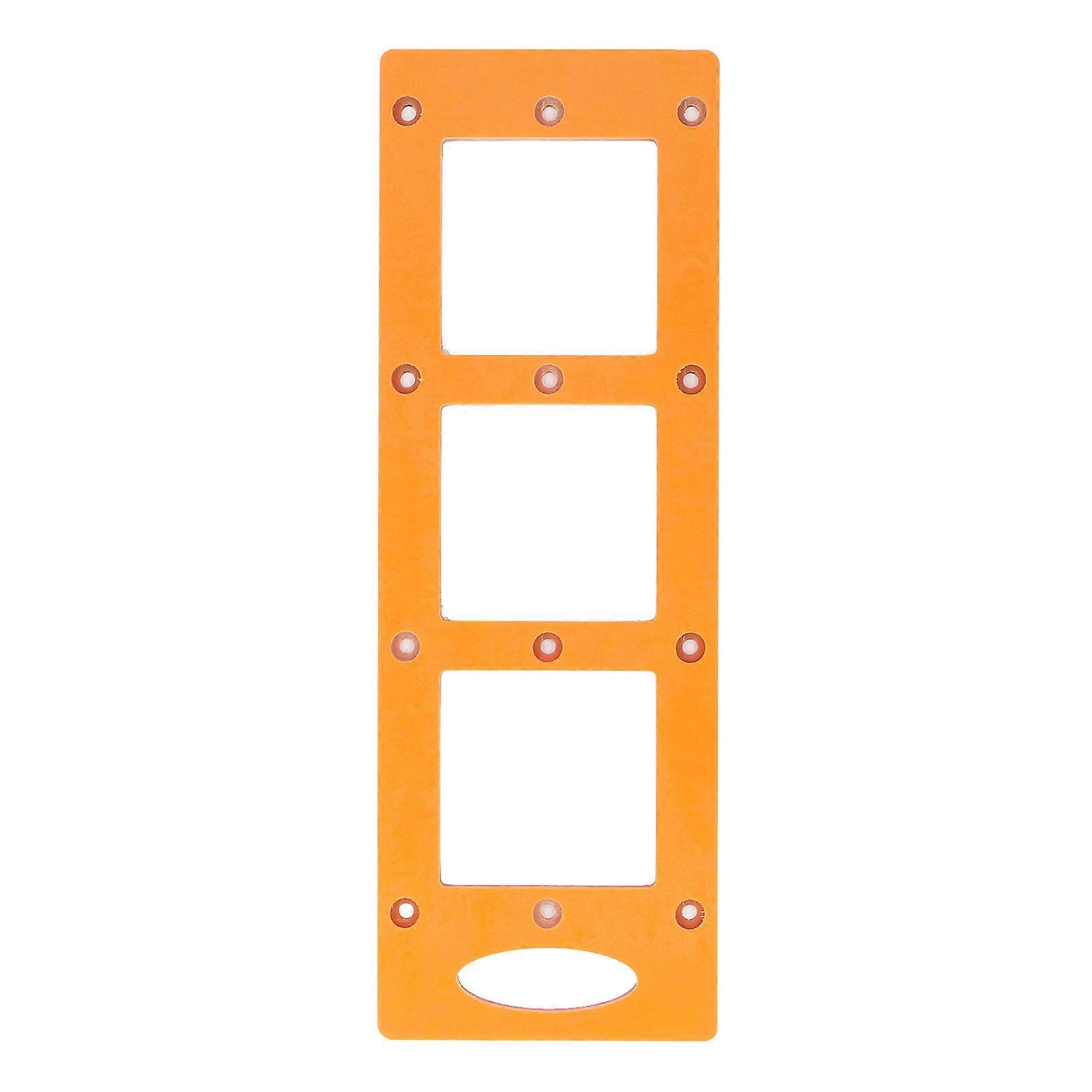 Electrical outlet back box cutting template, stencil for wall outlets