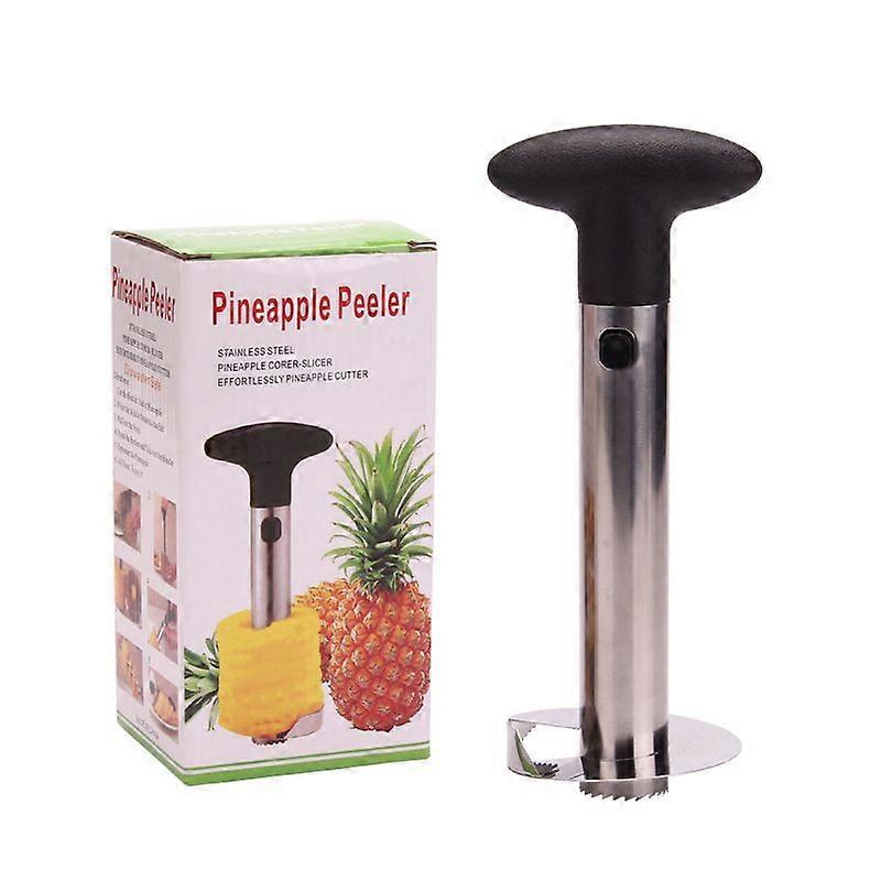 Thick, Sharp Stainless Steel Pineapple Knife, Fruit Pineapple Coreer, and Peeler