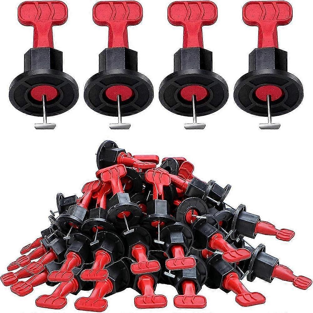 Professional Tile Leveling Kit with 100 Spacers and 2 Wrenches