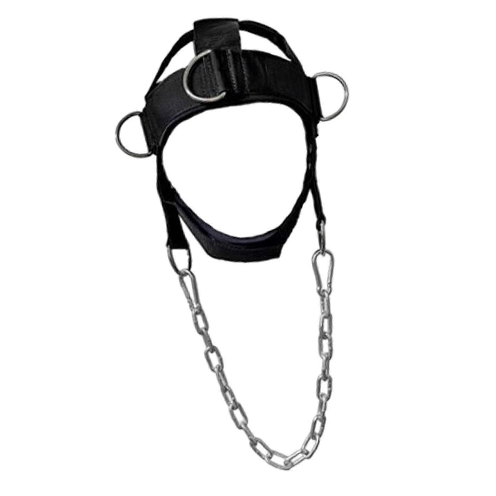 Head Neck Harness For Boxing MMA Wrestling, Adjustable One Size, Head And Neck Support, Foam Padding