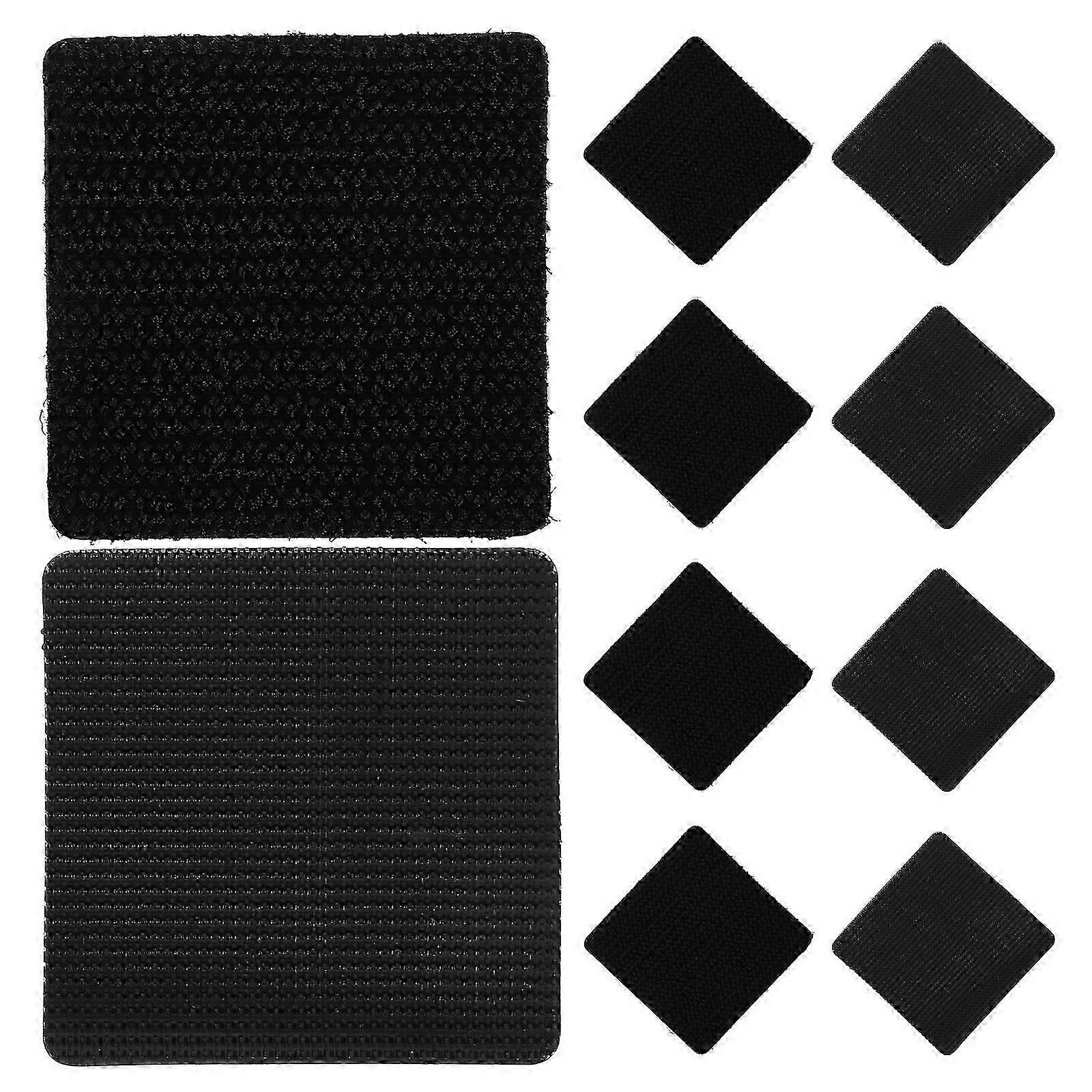 Black Double Sided Tape for Car Carpet Use with Heat Resistant Waterproof Adhesive 10 Sets