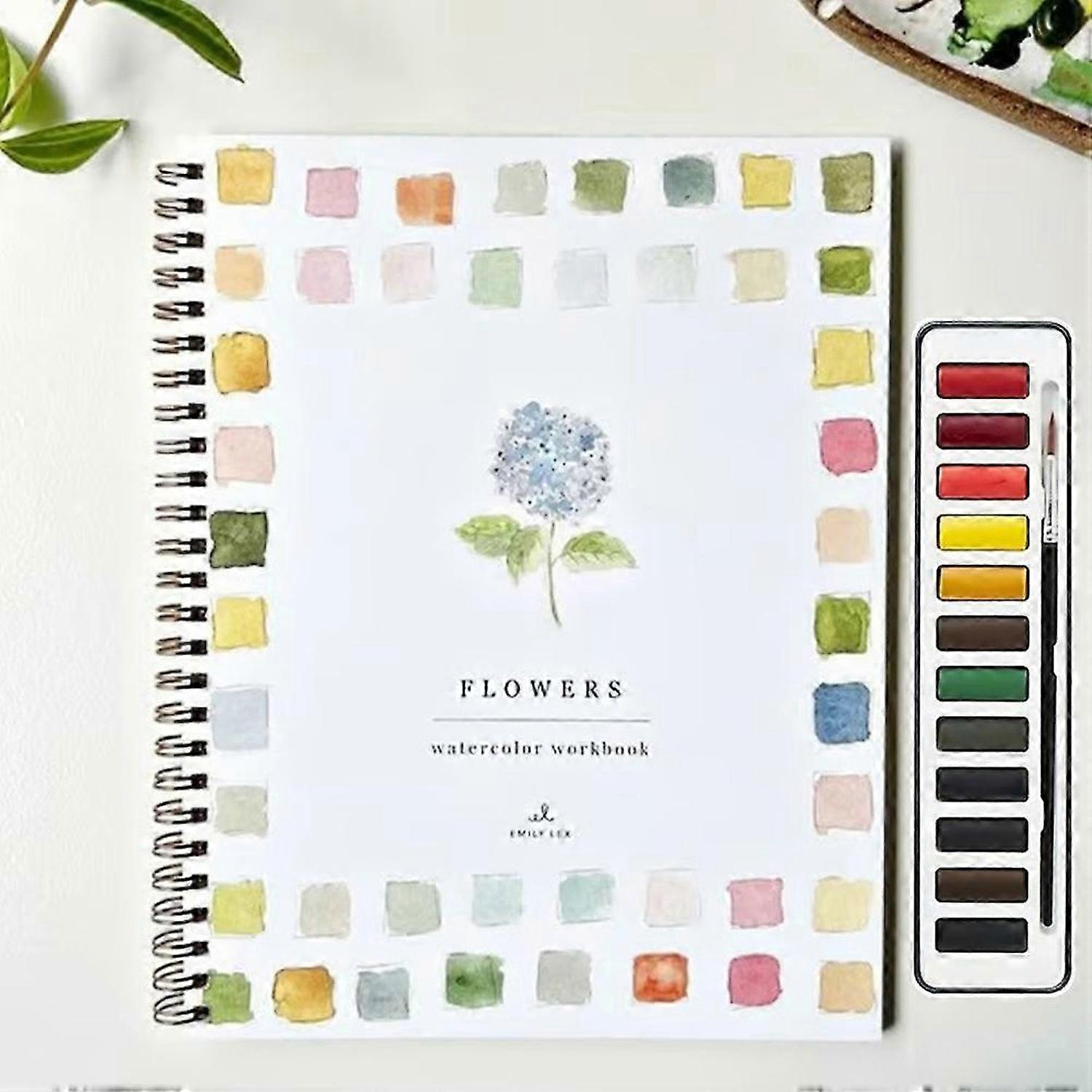A Beginners Watercolor Book Simple Painting Projects for Beginners to Calm for Kids
