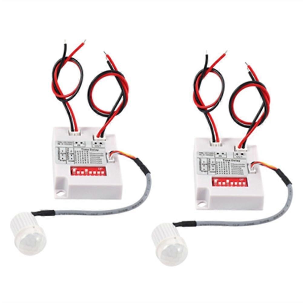 12V 24V PIR Motion Sensor Switch IR Infrared Human Induction Time Delay Relay Switch Corridor LED Li