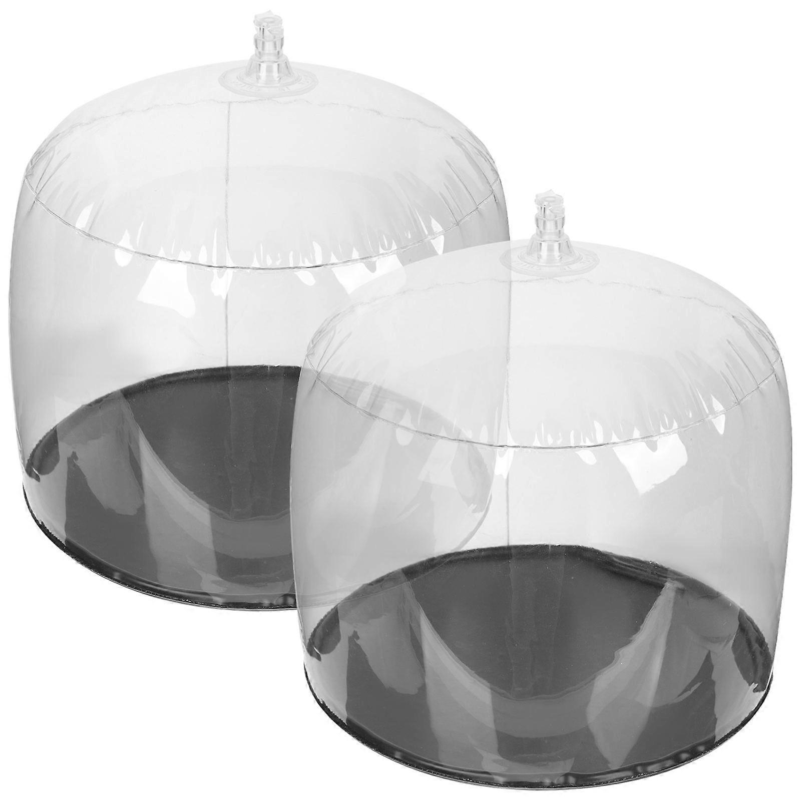 White Kid Hat Display Stand Hat Storage Holder for Storage 4Pcs Inflatable