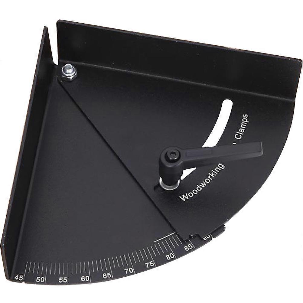 Corner Clamp Angle Ruler for Holding Use 4Pcs Black Woodworking Tool Supply