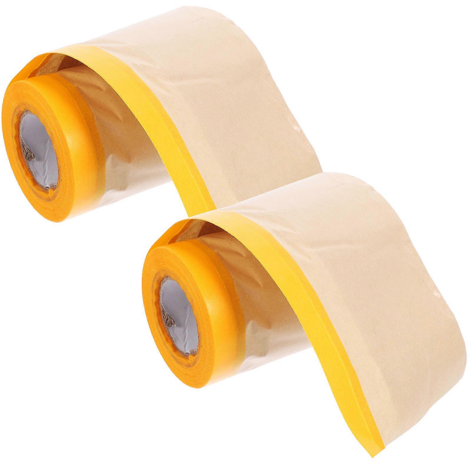 Masking Paper For Household Appliances And Car Protection 4 Rolls Multi Rectangular Paint Protection Easy Removal