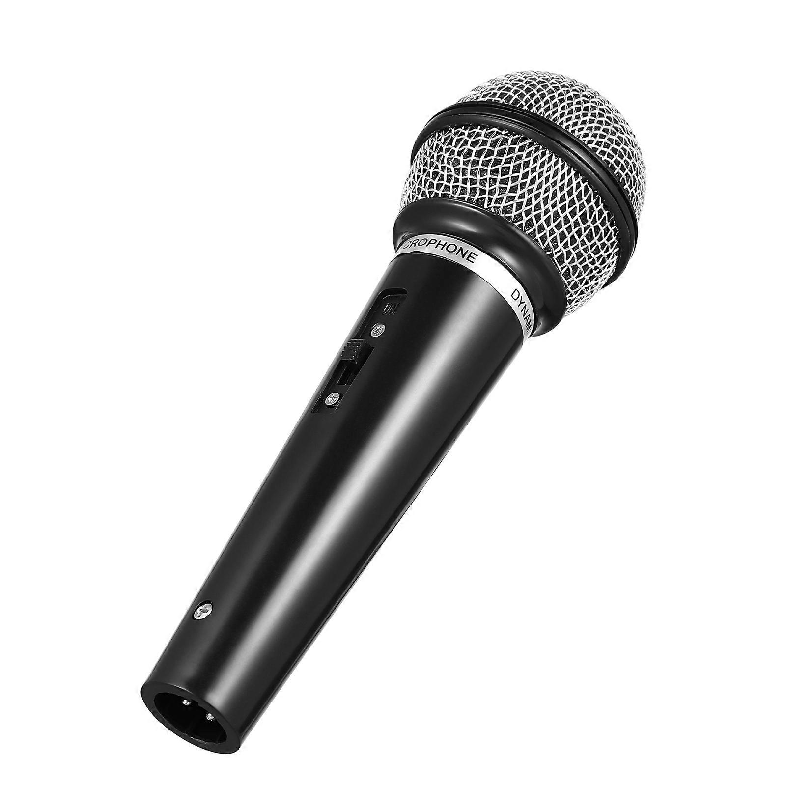 Fake Kid Microphone Realistic Shape Stage Performance For Toddlers 1Pcs