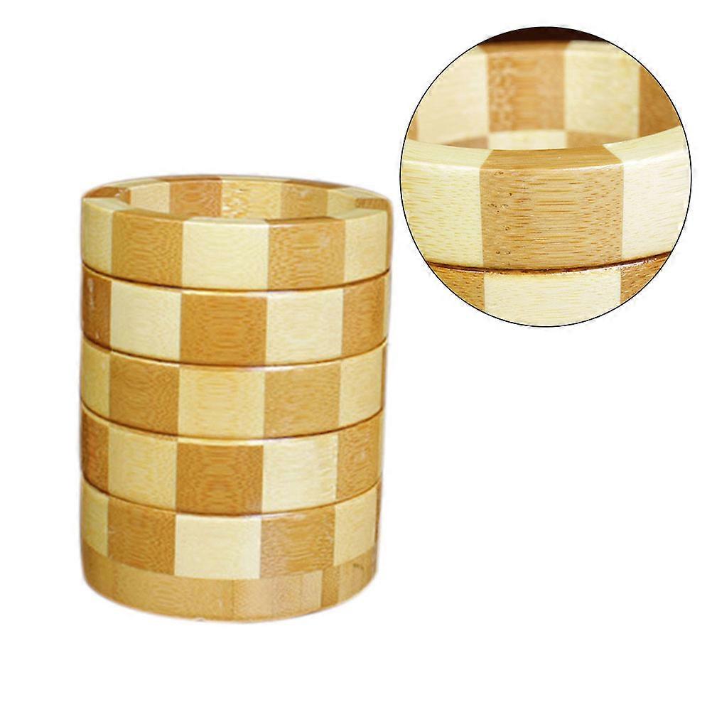 3Pcs Holder Multi Color Round Shape For Kitchen Countertop Storage