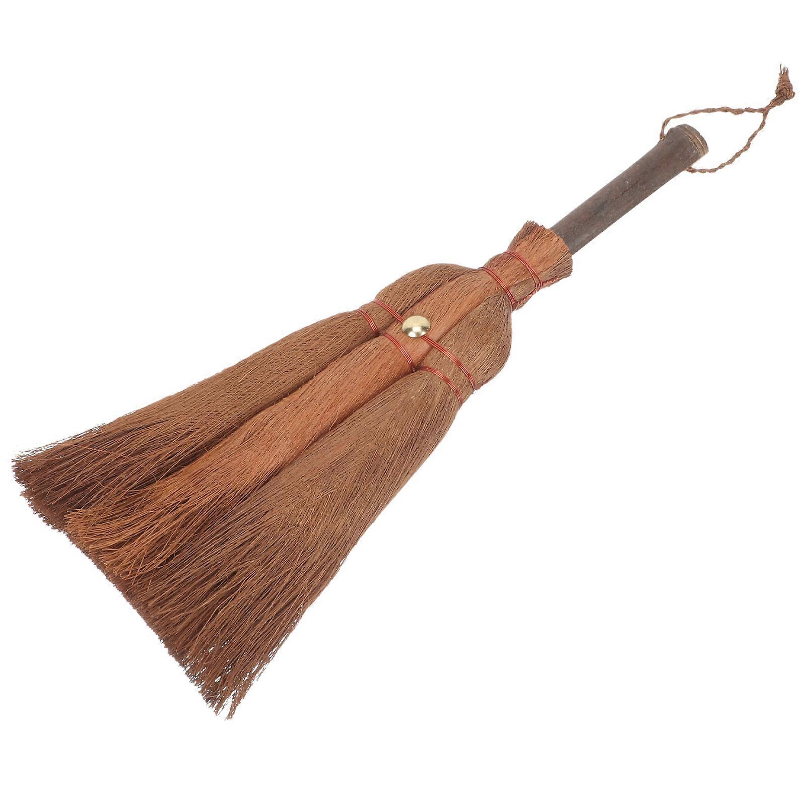 5Pcs Small Broom Desktop Dust Brush Ideal For Household Dusting Tasks Featuring Short Handle And Simple Design