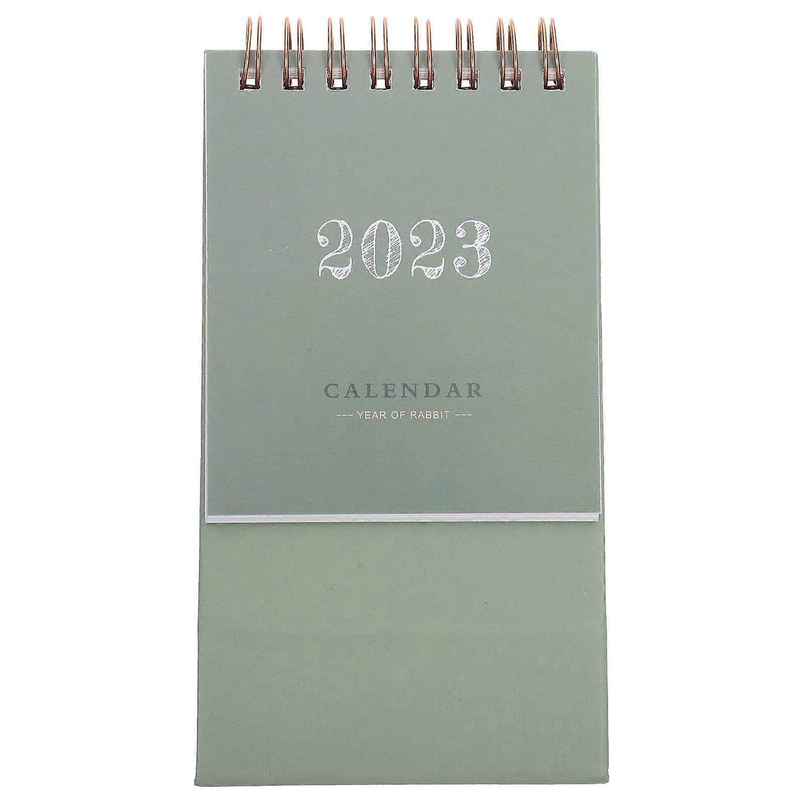 Desktop Table Calendar for Daily Use 3Pcs Household Standing Calendar