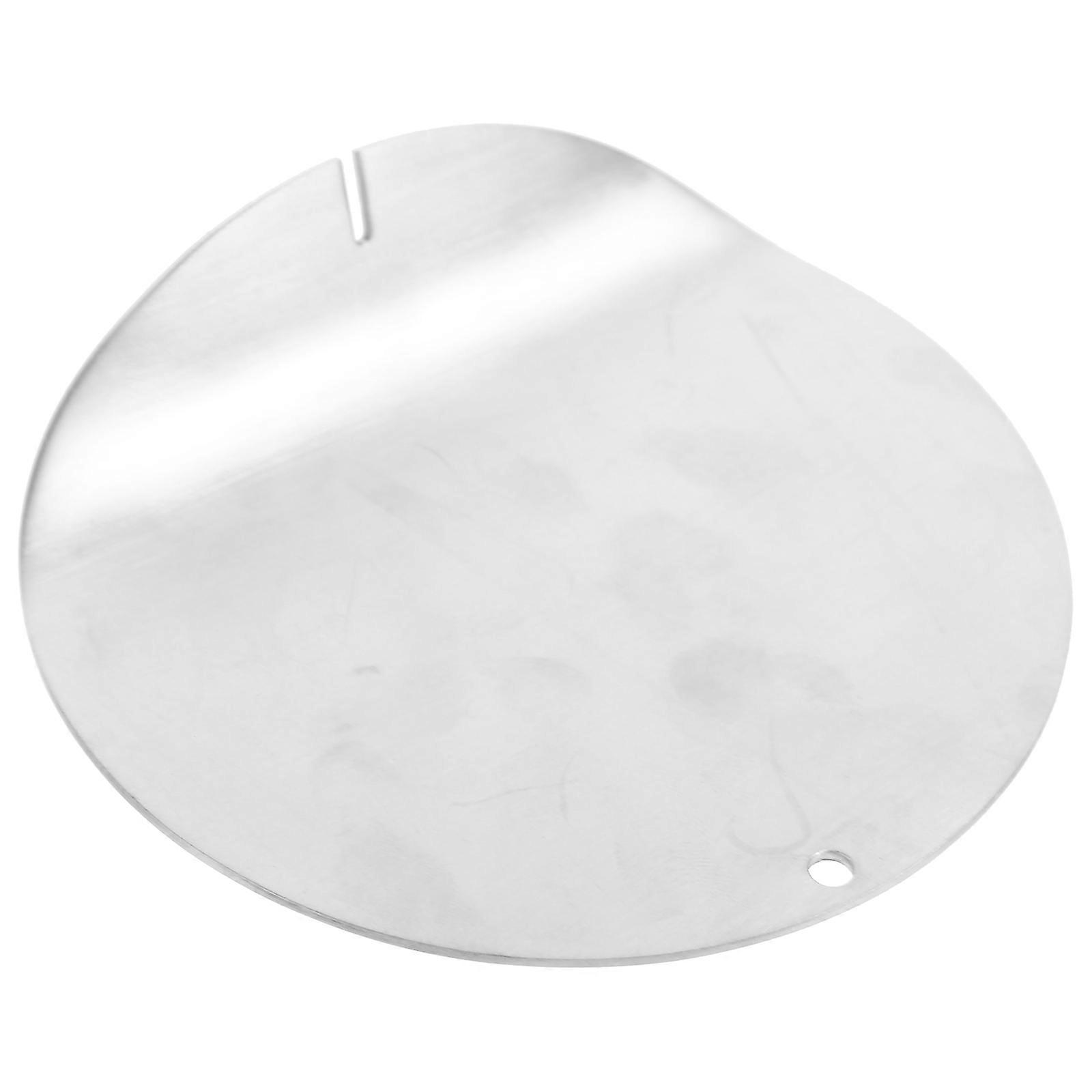 Metal Stainless Steel Spoon Rest for Tableware Use 2Pcs Piece