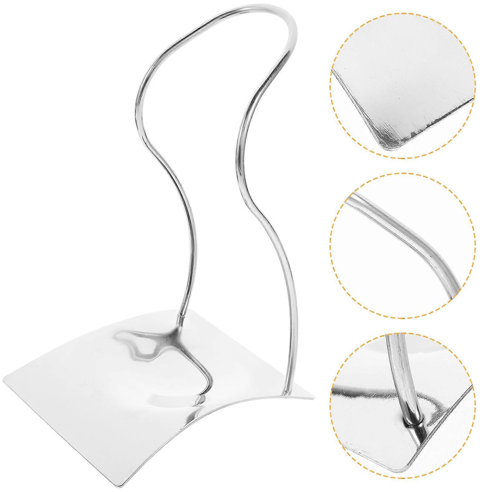 Spoon Holder Stainless Steel for Kitchen Use 2Pcs Desktop Rack