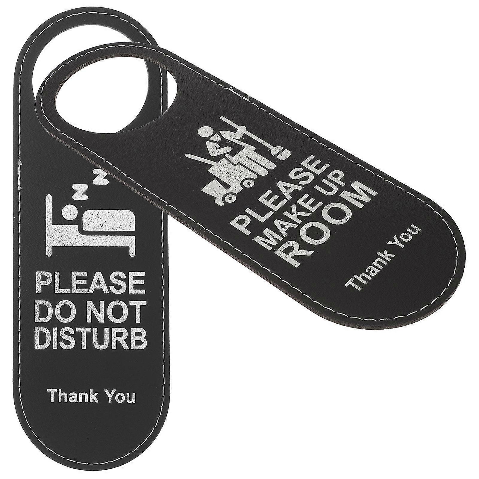 Hotel Door Hanging Sign 14 Pcs Do Not Disturb Rectangular Sign Suitable For Hotel Room Bar Coffee Shop