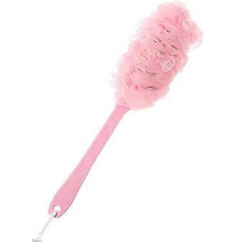 Tilbage Scrubber til brusebad, Long Håndtag Bad Sponge Shower Brush, Soft Nylon Mesh Tilbage Renere Skive, Body Bath Brush for kvinder og mænd, Badeværelse Showe