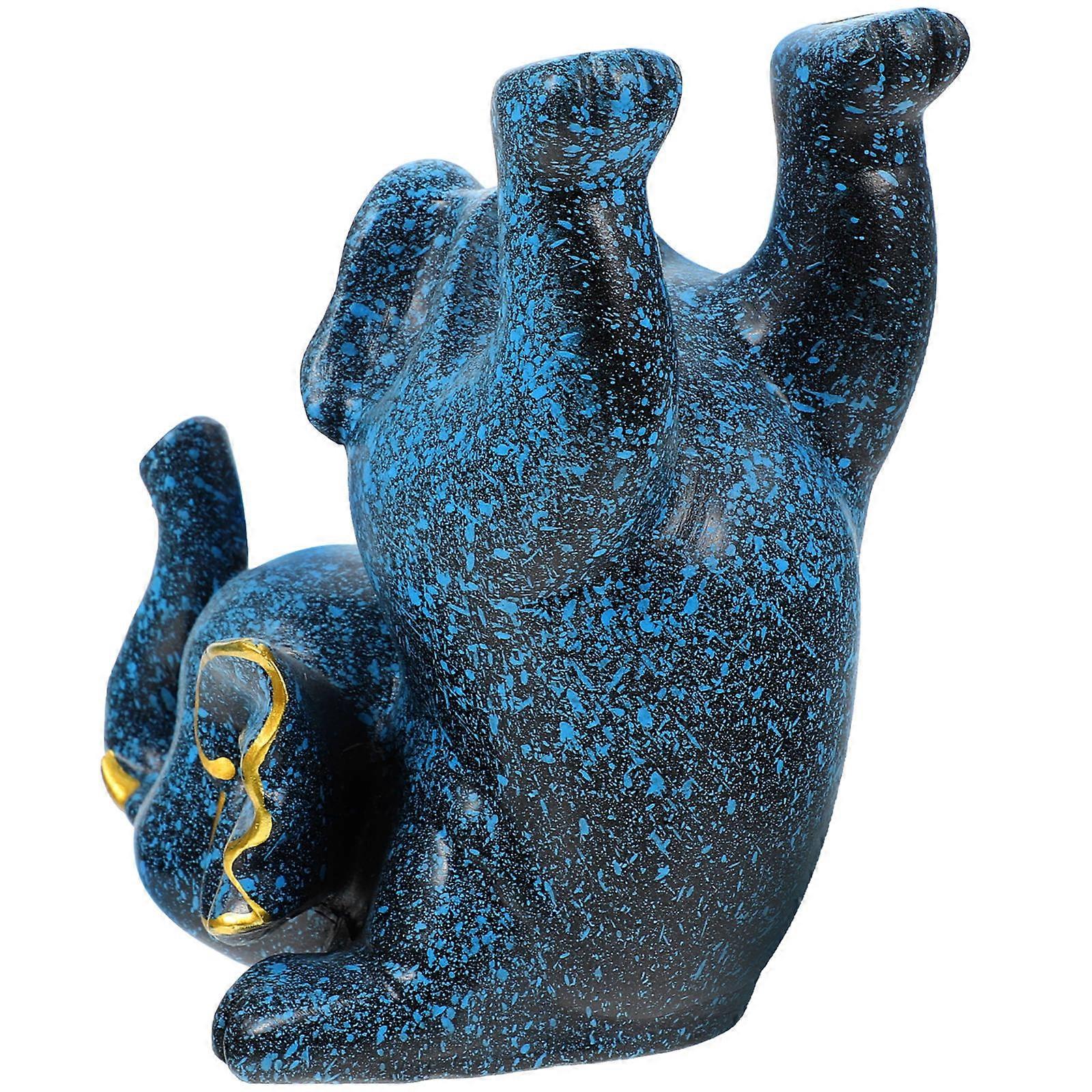 Elephant Glasses Holder for Desk Display with 5Pcs Eyewear Holders