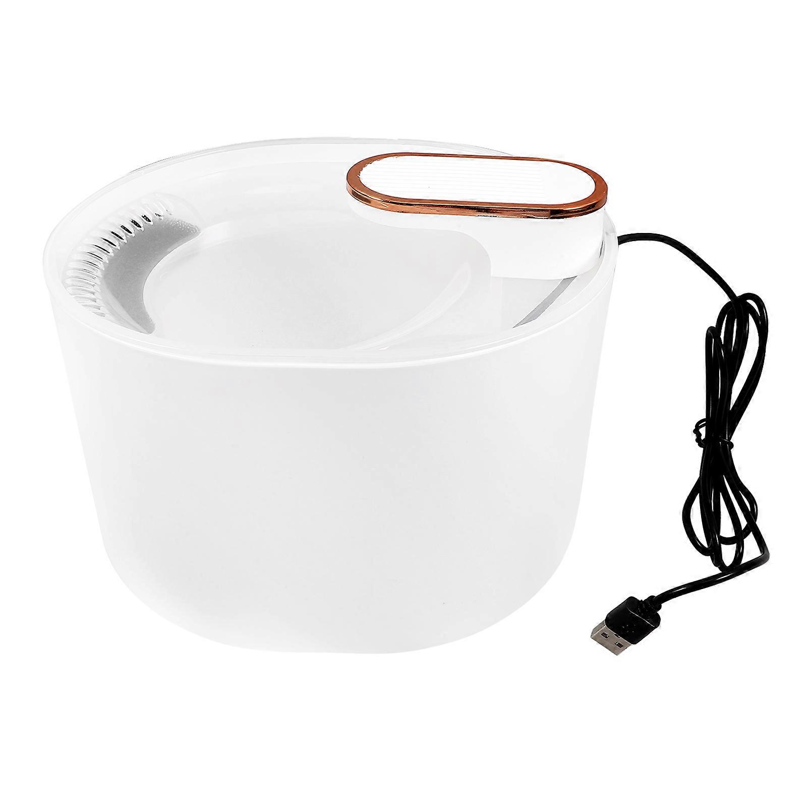 Electric Drinking Dispenser Fountain for Pets with Low Water Auto Shut-off Feature and USB Powered Technology 1 Set