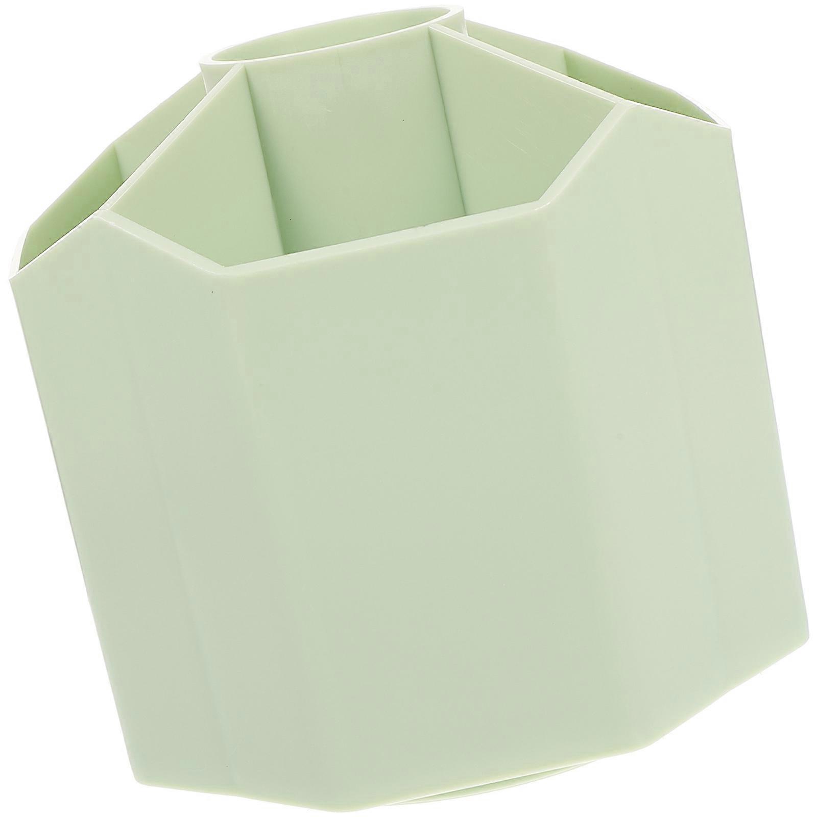 Practical Design 3Pcs Rotatable Office Desk Storage Case Great For Parents And Kids In Green