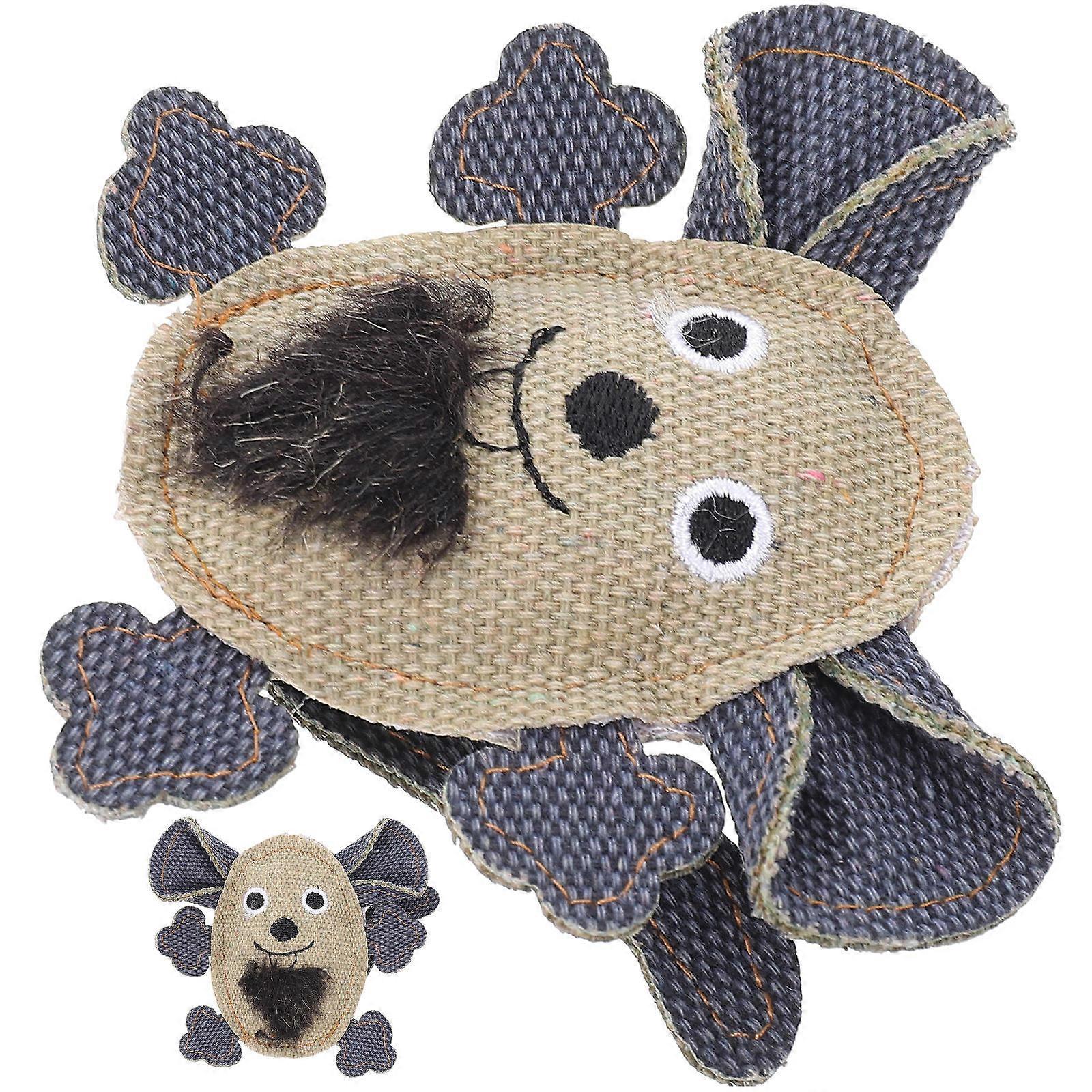 Cat Toy Mouse Shape Toy for Cats Interactive Play with Catnip 4Pcs