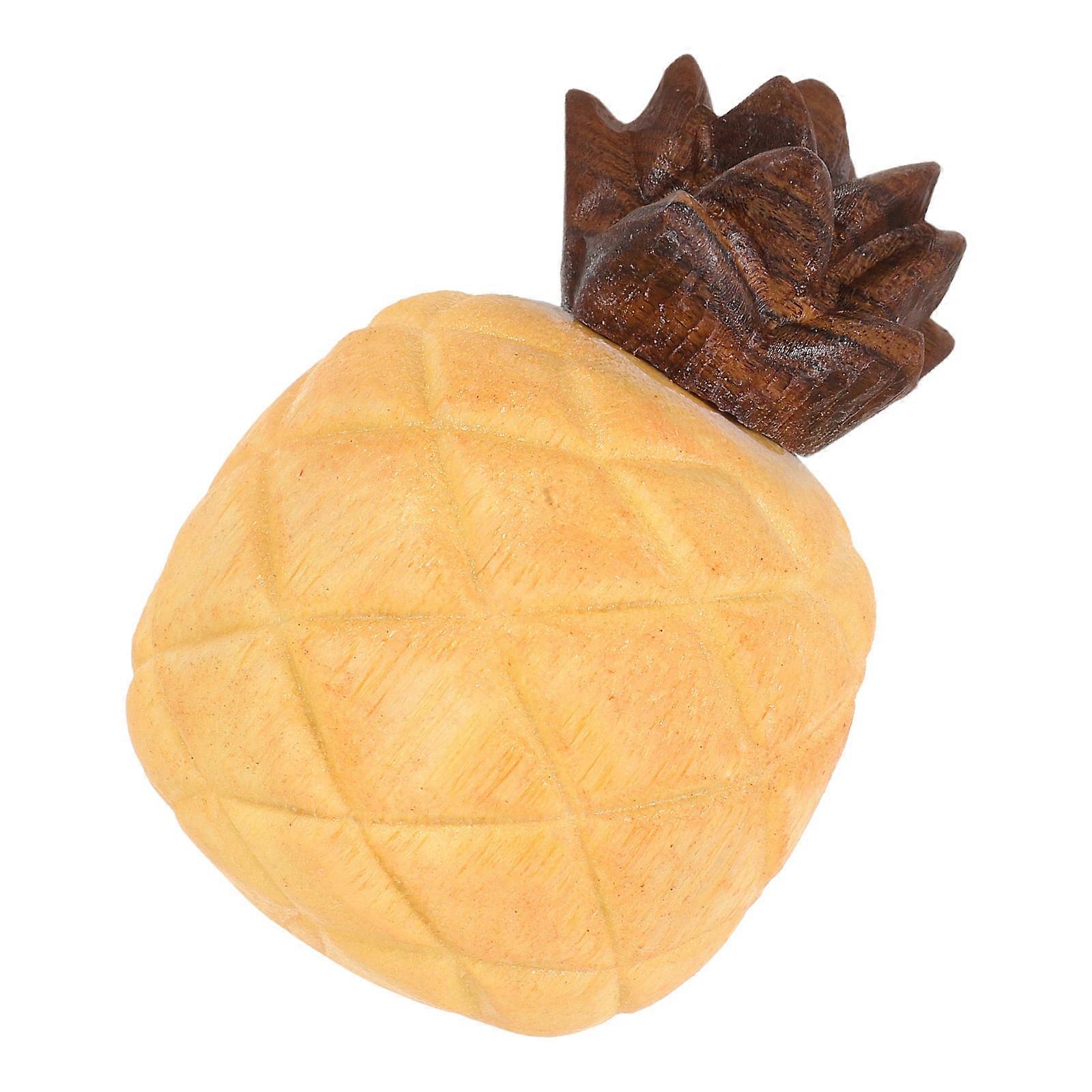 Artificial Mini Pineapple Photo Prop For Photography Prop Light Brown Material 1Set