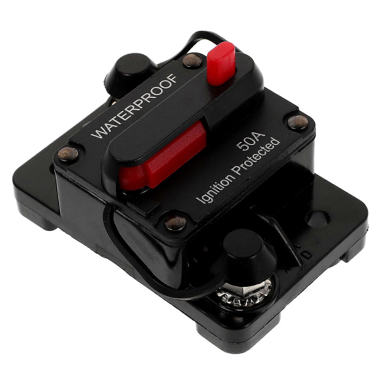 Automotive Circuit Breaker with Manual Reset Function for Car 50a Use