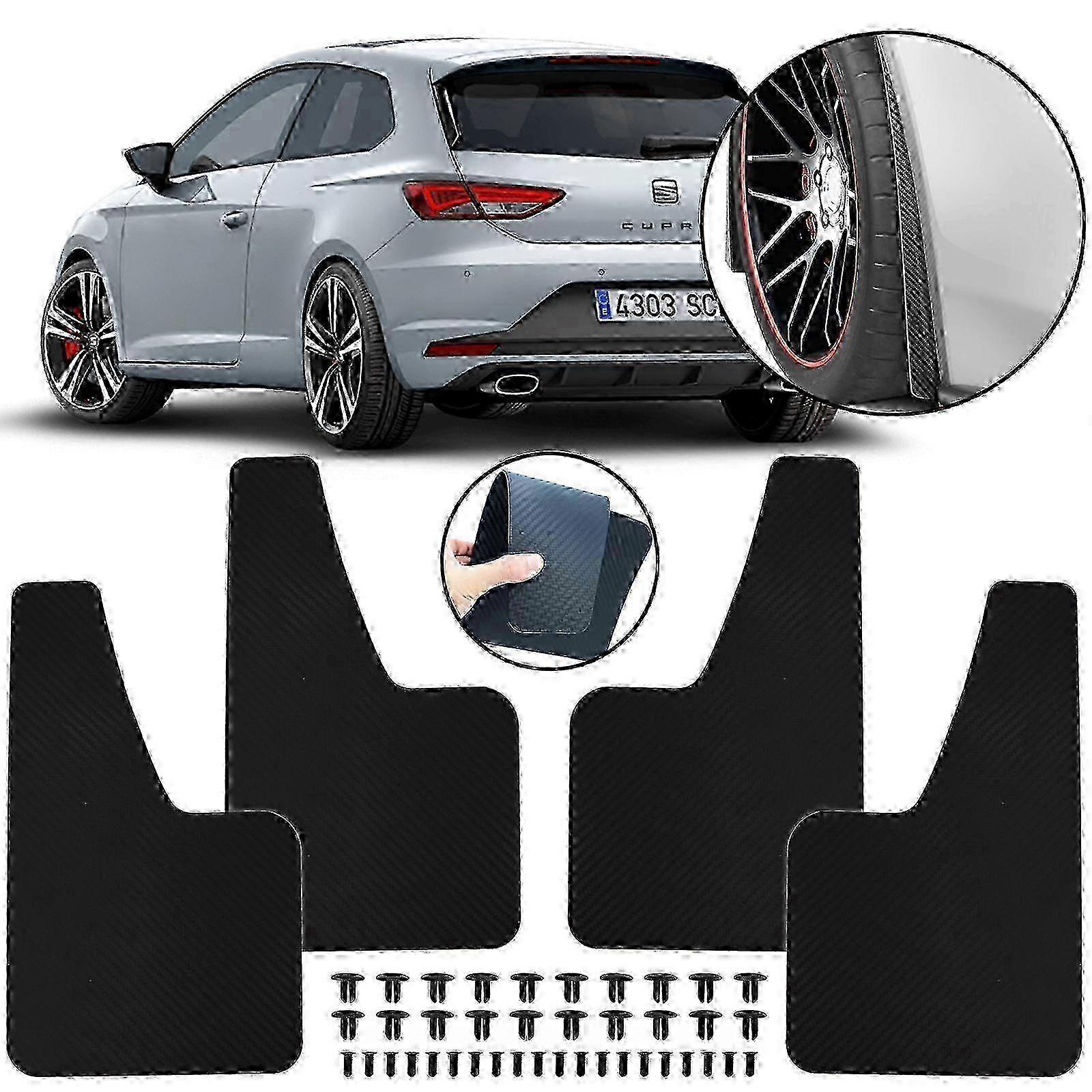 Mud Flaps Splash Guards Mudguards Suitable for Certain Brand Vehicles Including Leon ST Cupra R Mk1 Mk2 Mk3 Mk3.5 Mk4 Ibiza 6l 6j 6k Altea A