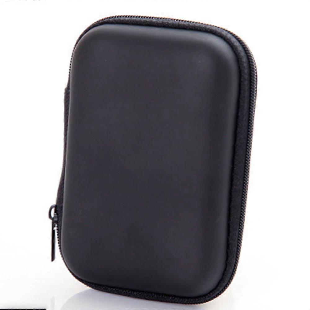 Portable Small Storage Case Zipper Carrying Pouch Bag Box For Earphone Headphone Date Cable Organizer