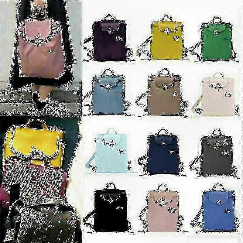 Longchamp Naylon Fermuarlı Sırt Çantası Kadınlar ve Erkekler İçin Hafif Katlanabilir Seyahat Çantası