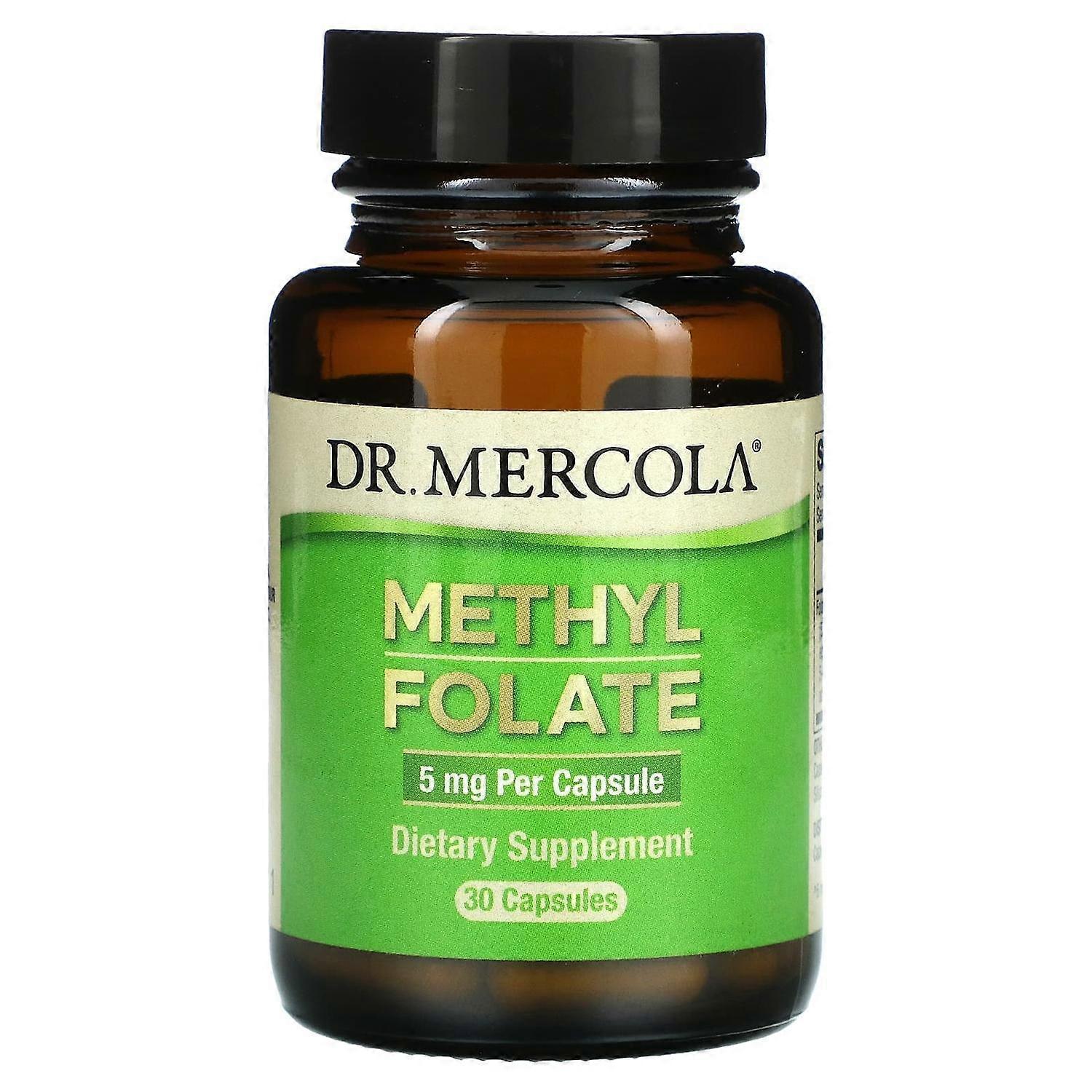 Dr. Mercola, Methyl Folate, 5 mg, 30 Capsules