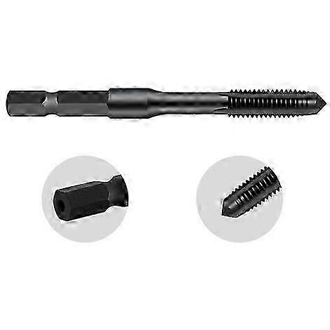 Metric Hss Left Hand Thread Taps Hand Electric Drill Tap Full Machine Hex Shank
