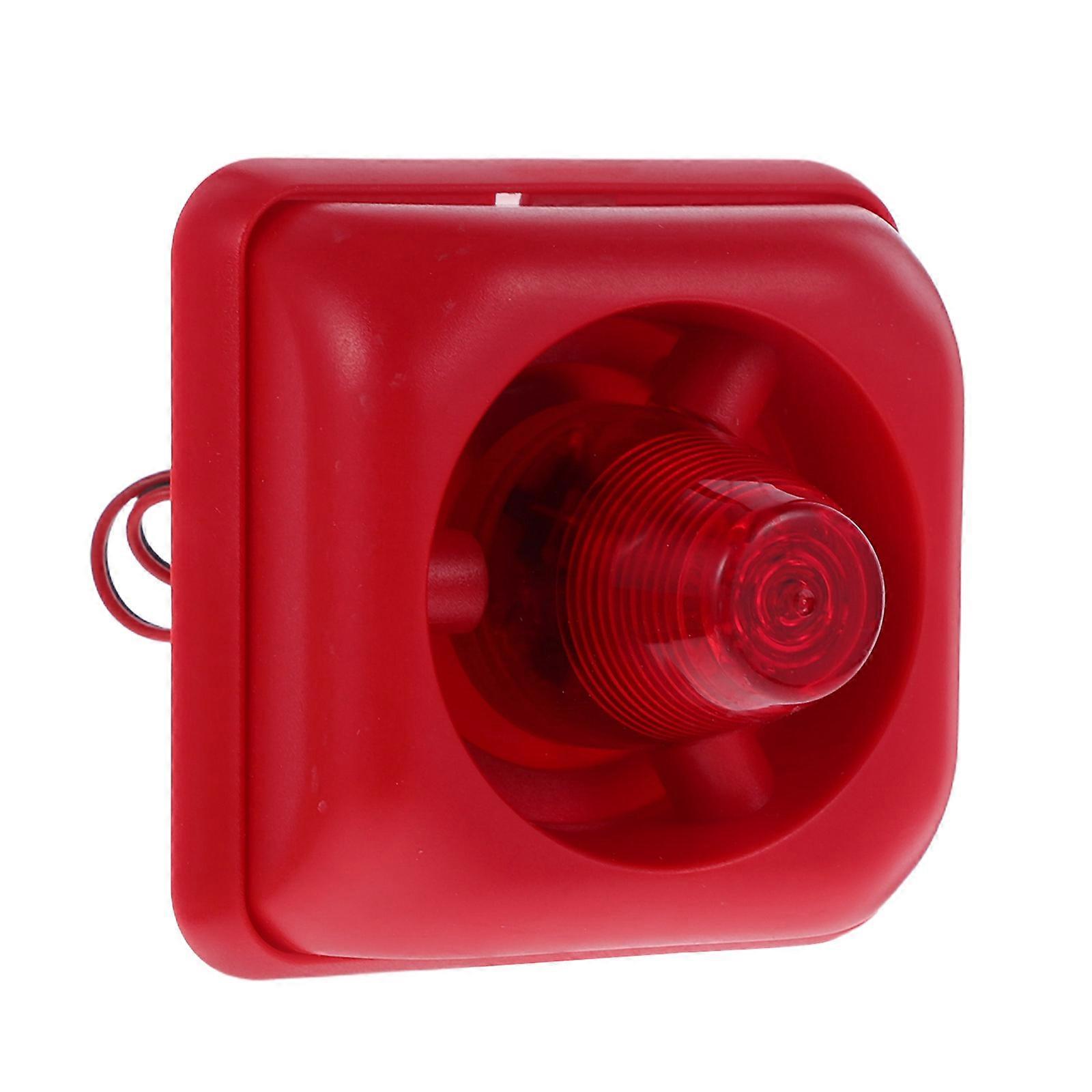 Sound and Light Alarm System 5Pcs with Bright Strobe for Home Protection