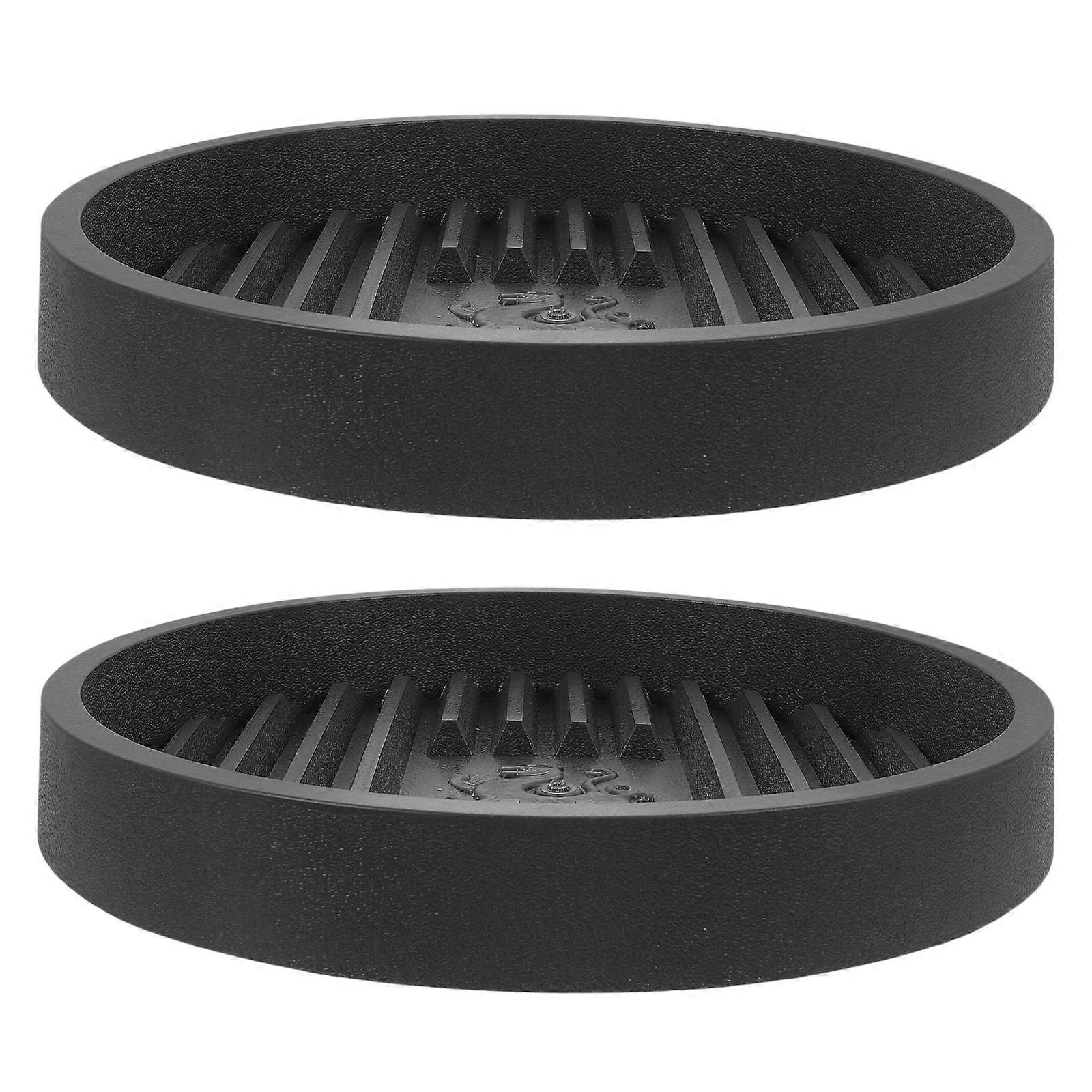 Toilet Plunger Drying Mat for Drip Catching 5Pcs Grey Plastic Tray