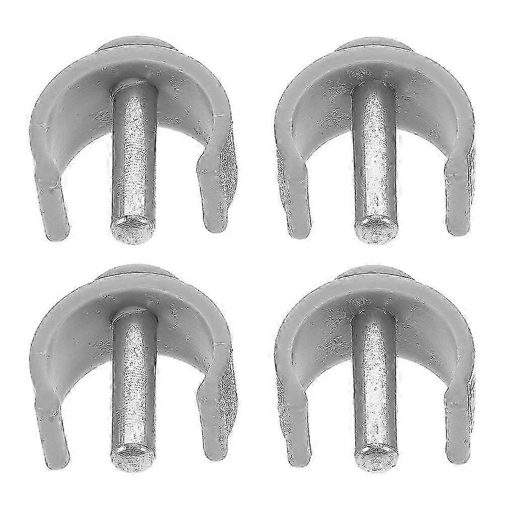 4 Pcs Universal Canes C-Shape Latch Clamp Folding Walking Sticks Replacement Buckle Latch Clamps Hand Grips Cane Handle Clips For Walker And Crutch