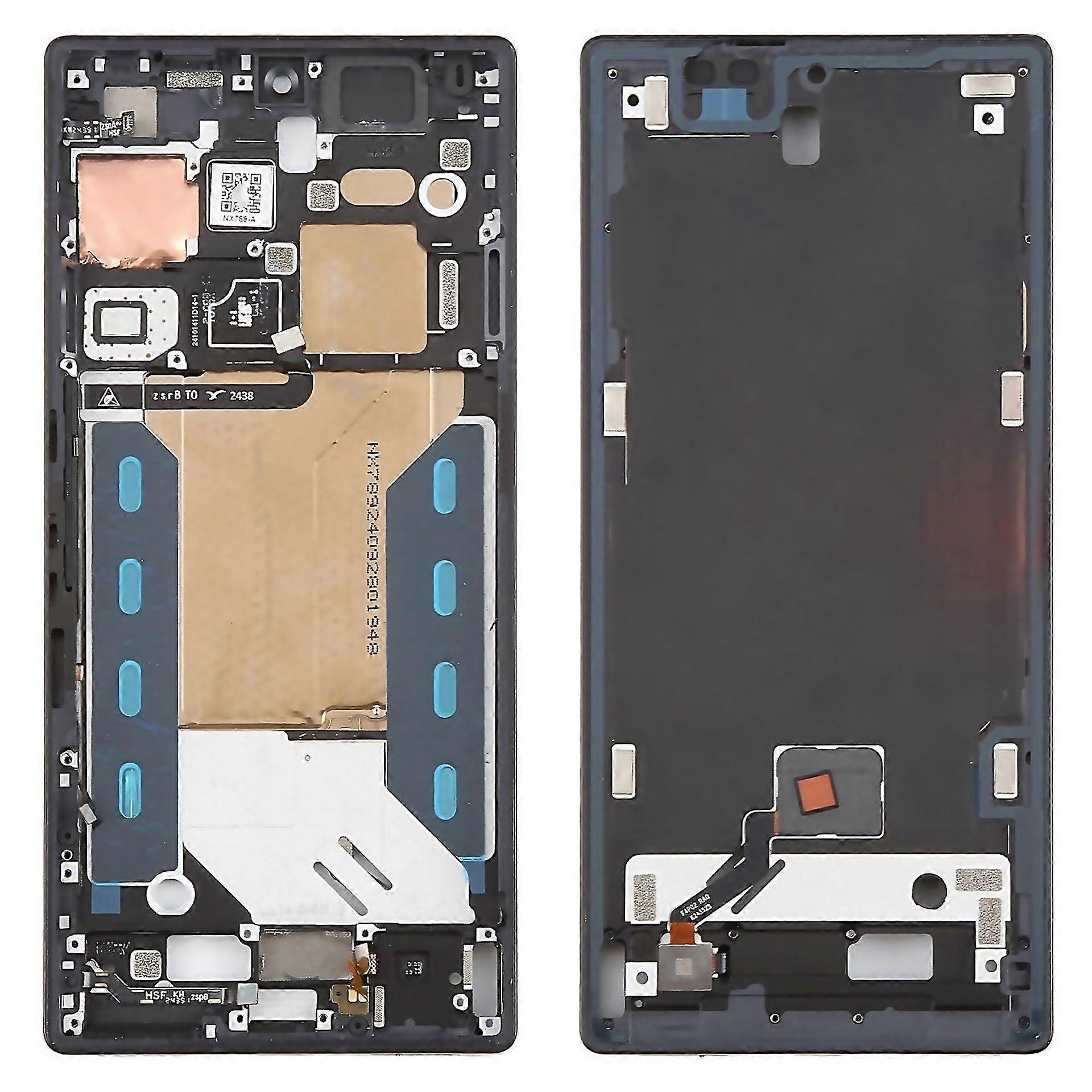 For Zte Nubia Redmagic 10 Pro Middle Frame Bezel Plate With Indisplay Fingerprint Sensor Flex Cable