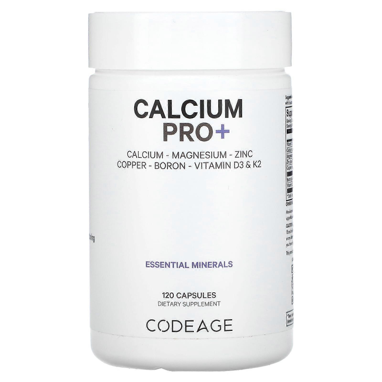 Calcium Pro+, 120 Capsules