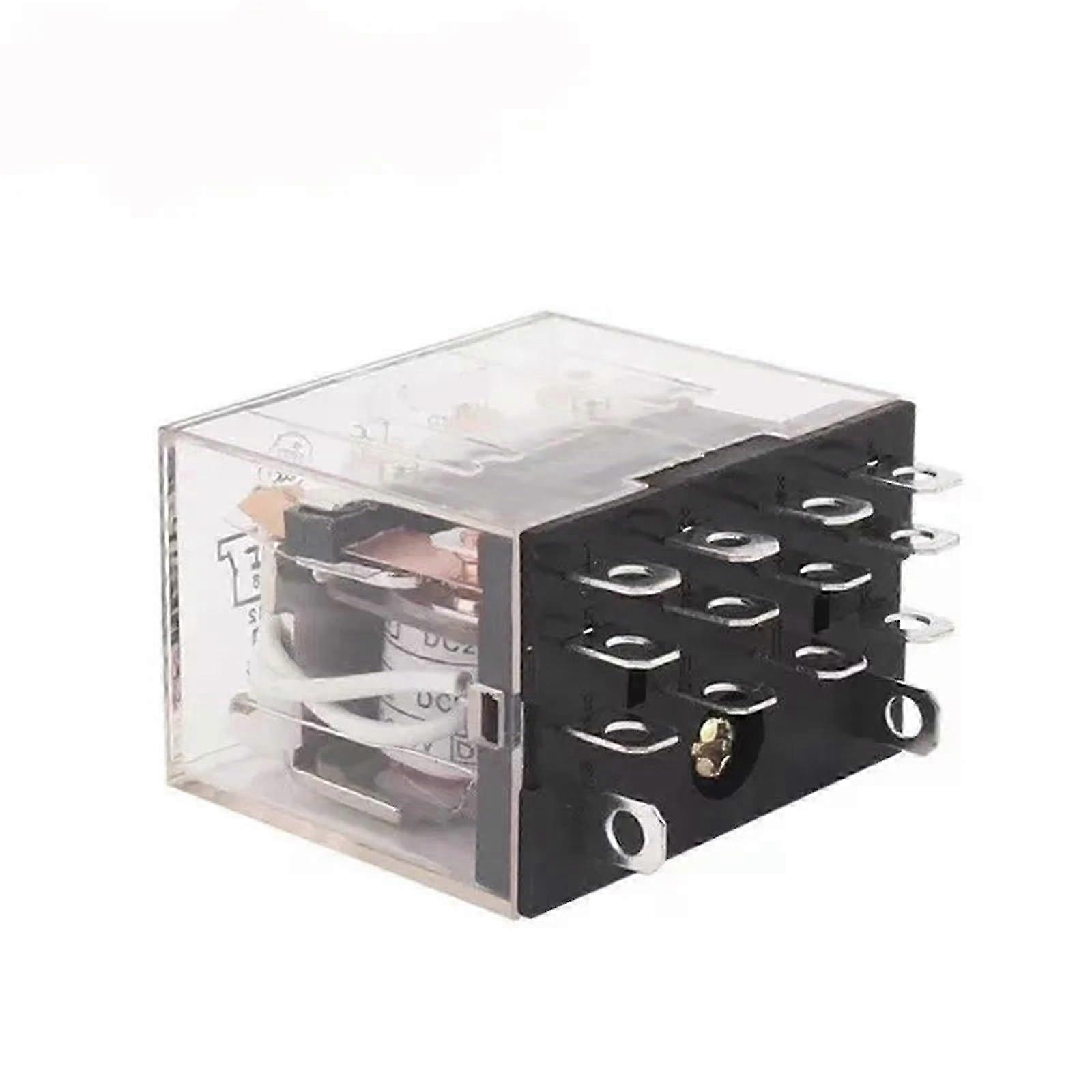 LY4NJ HH64P Mini Relay 14 Pin 10A LED Intermediate Relay 12VDC 24VDC 220V General Purpose Switching Relay