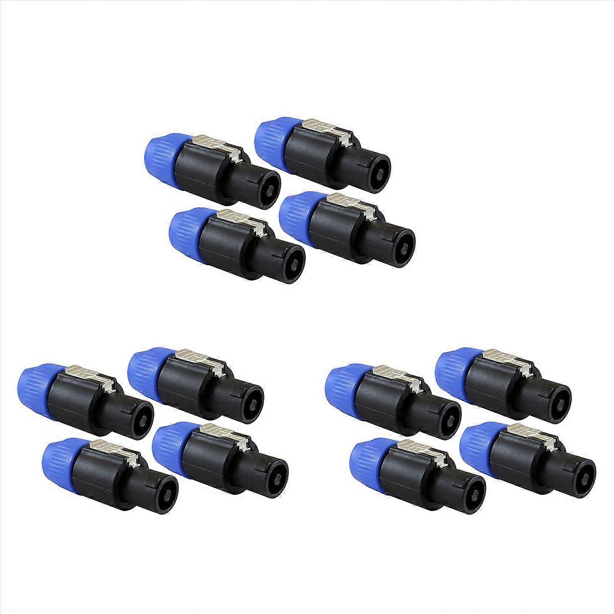 4 Pole Speaker Plug compatible with Speakon NL4FC,NL4FX,4PACK
