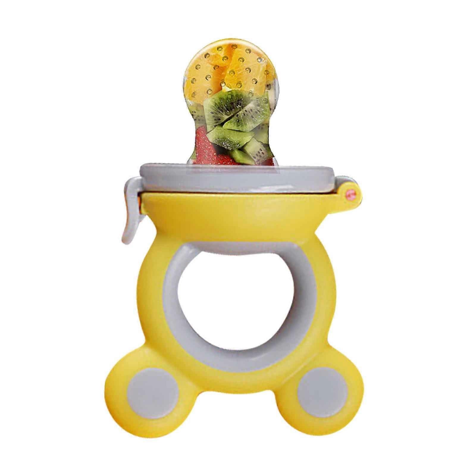 Baby Fruit & Veggie Mesh Feeder - Silicone Complementary Food Feeder for Infants, Compatible with Gnobogi - Clearance
