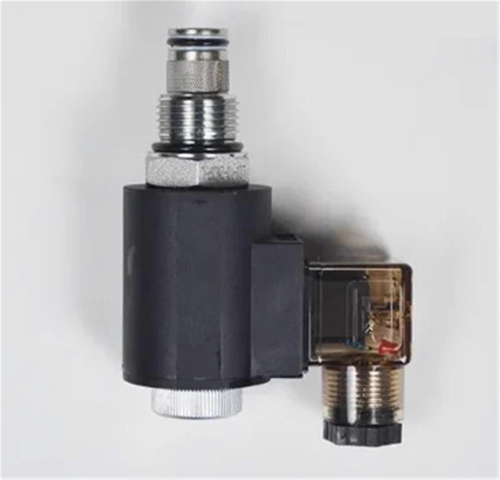 Hydraulic Electromagnetic Valve PlugIn TwoPosition TwoWay Normally Closed 2NCSP 220V