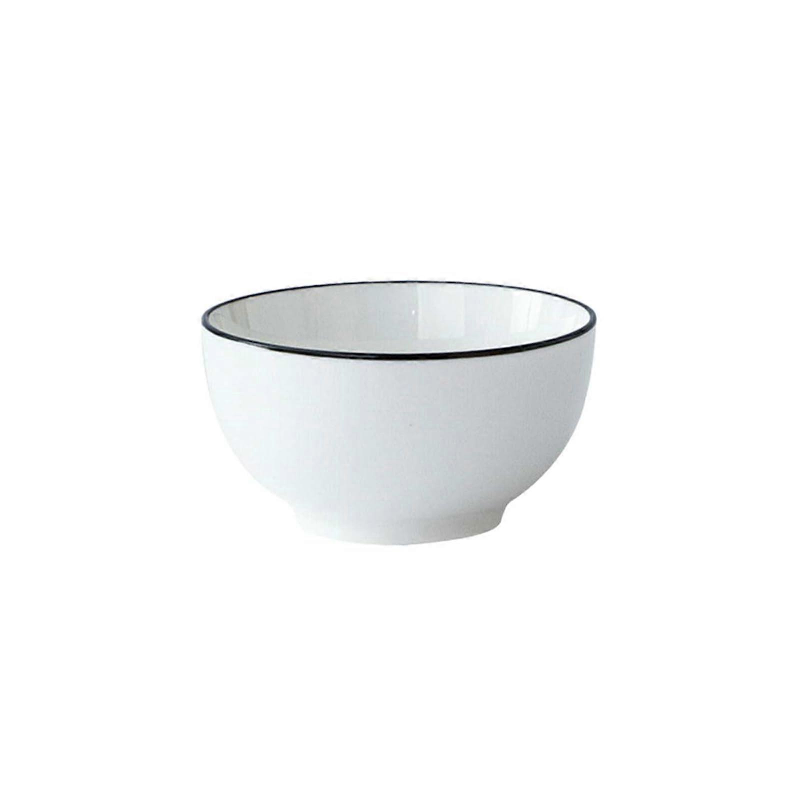 7 Inch Noodle Bowl Ceramic, EuropeanStyle Tableware For One, SingleServe Dinnerware