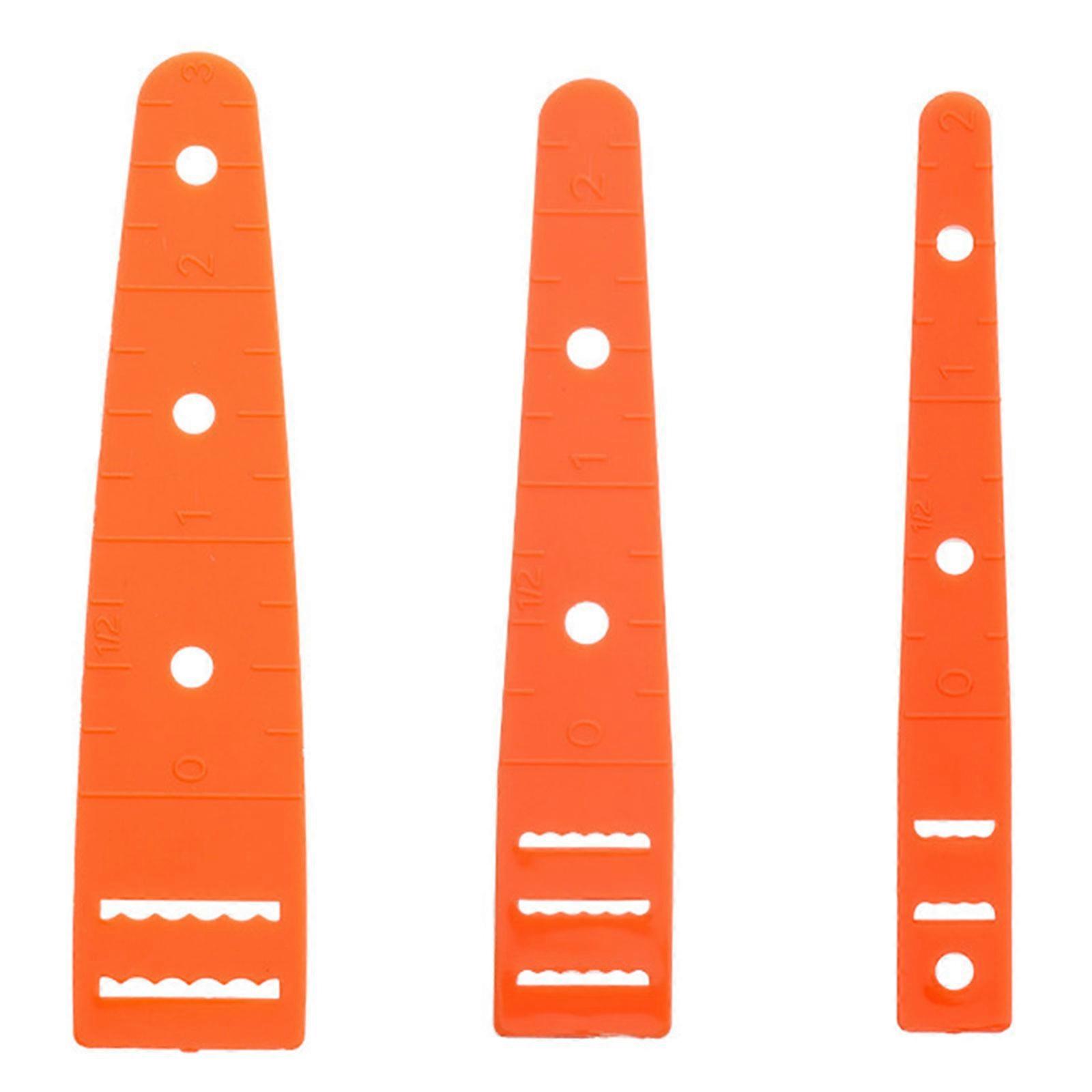 Sturdy Color Identified Threading Device for Hat Shoelaces and Crafting Accessories  Orange