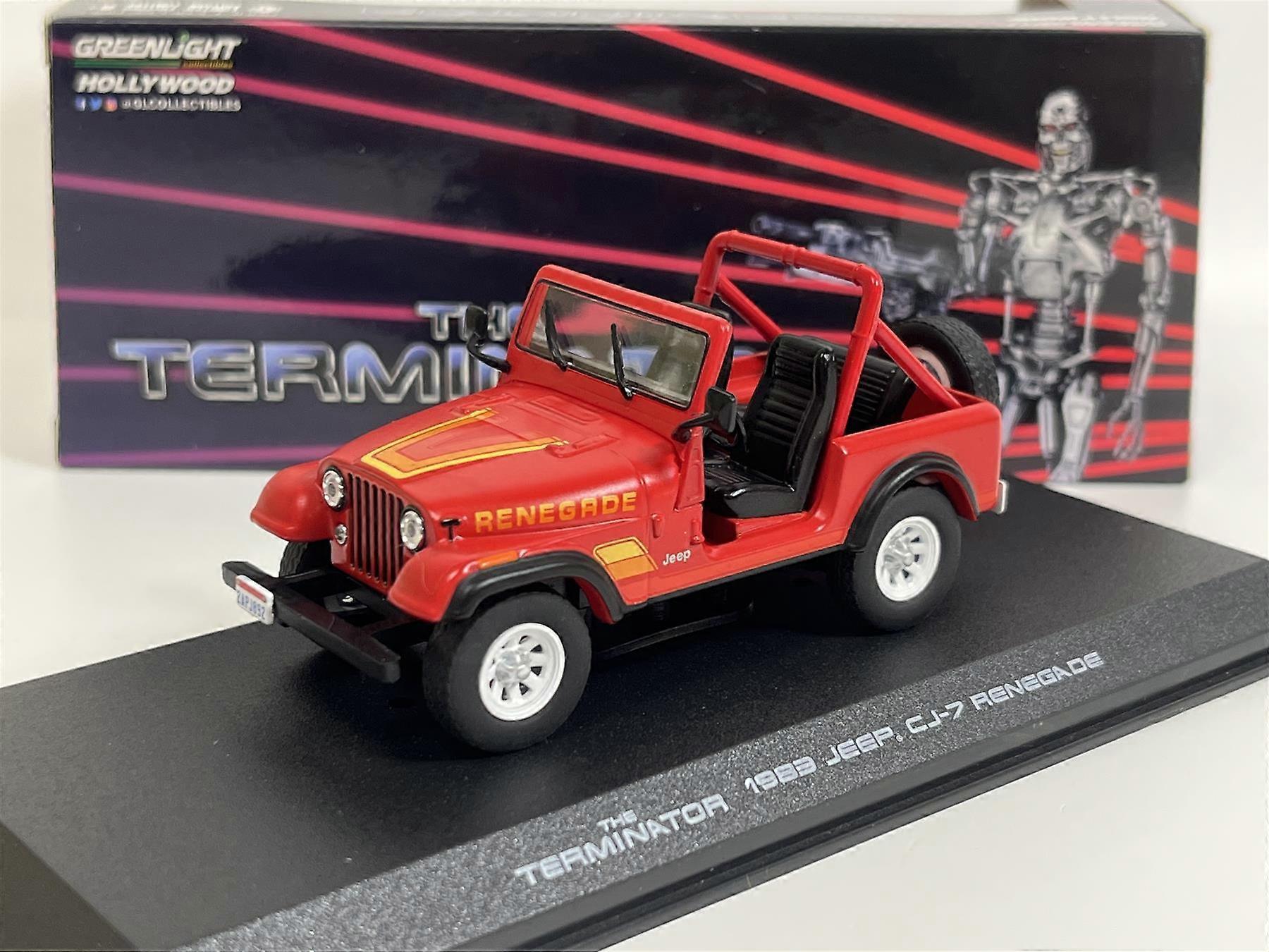 The Terminator 1983 Jeep CJ-7 Renegade 1:43 Scale Greenlight 86533