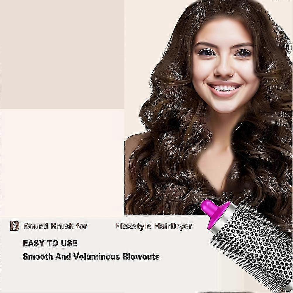 RoundBrush for Shark FlexStyle Volumizing Attachment,Round Volumizing Brush for Shark FlexStyle HD430/435/440'S Series,S