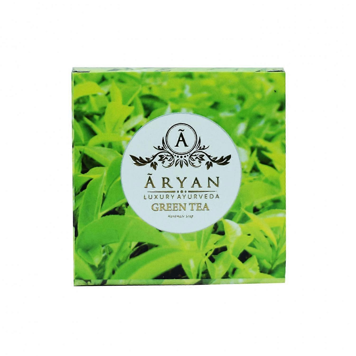 Мыло с Зеленым чаем (100 г), Green Tea Soap,  Aryan