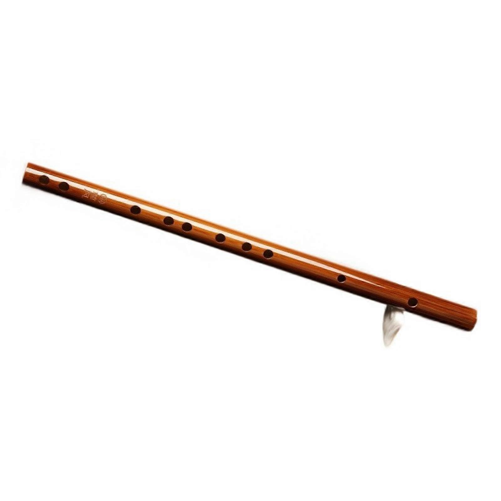 Novice Friendly Bamboo Flute Compact Travel Size Smooth Sound Quality Comes With Digital Learning Resource For Beginner Multicolor