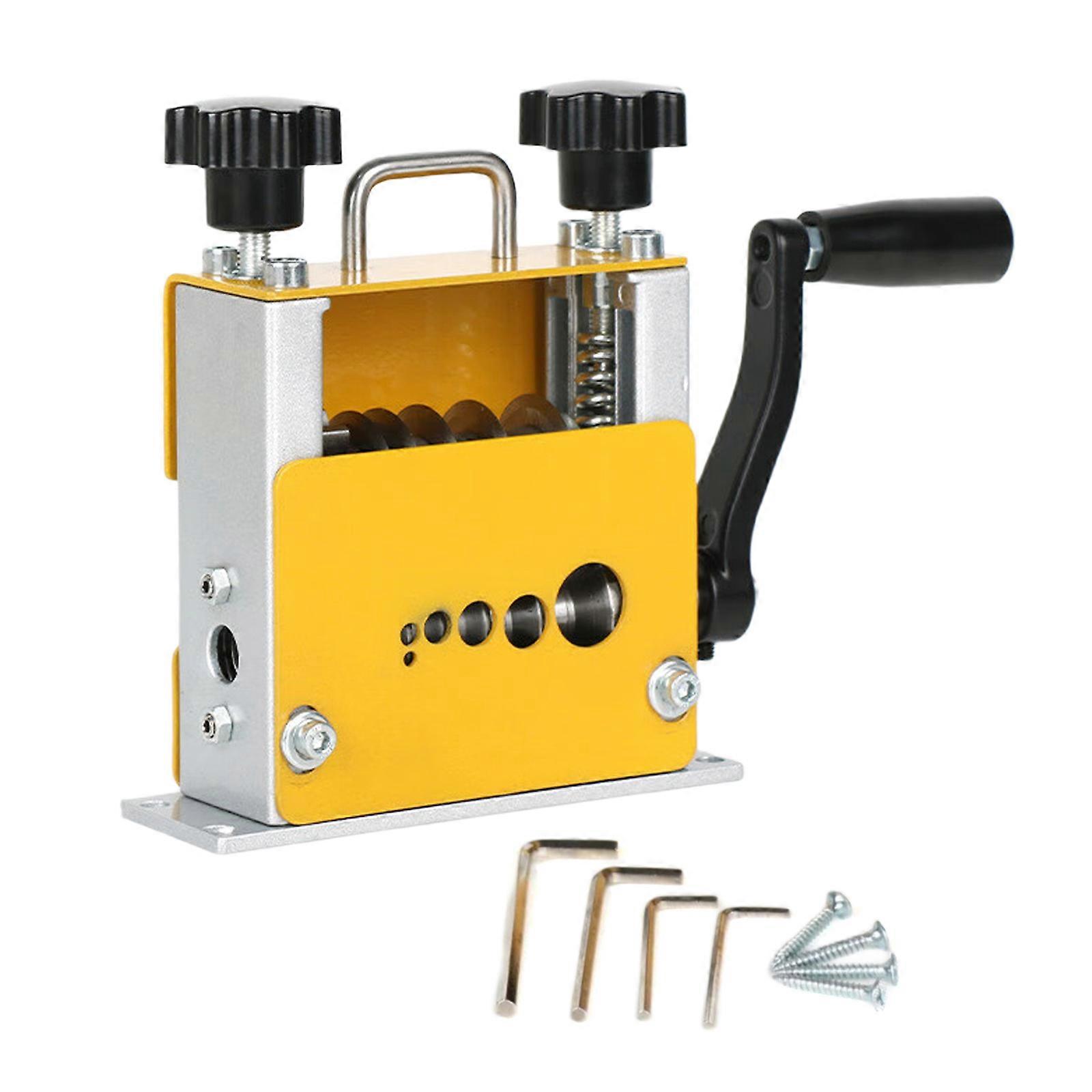 Professional Manual Wire Stripper Stripping Tool For Small Cables Ergonomic Design Safe Diy Electrical Projects Multicolor