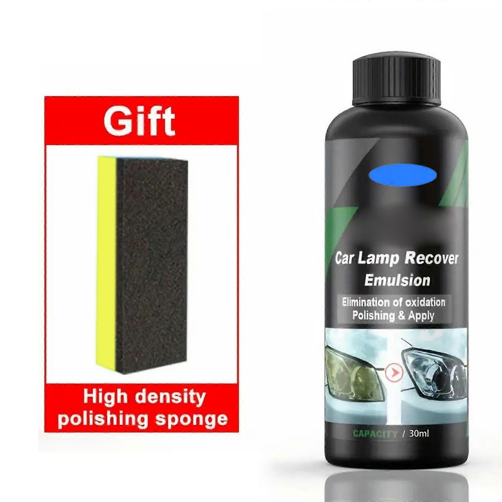 Car Headlight Polishing Agent Scratch Remover Repair Fluid Headlight Renewals Polish And Maintenance Liquid Set Multicolor