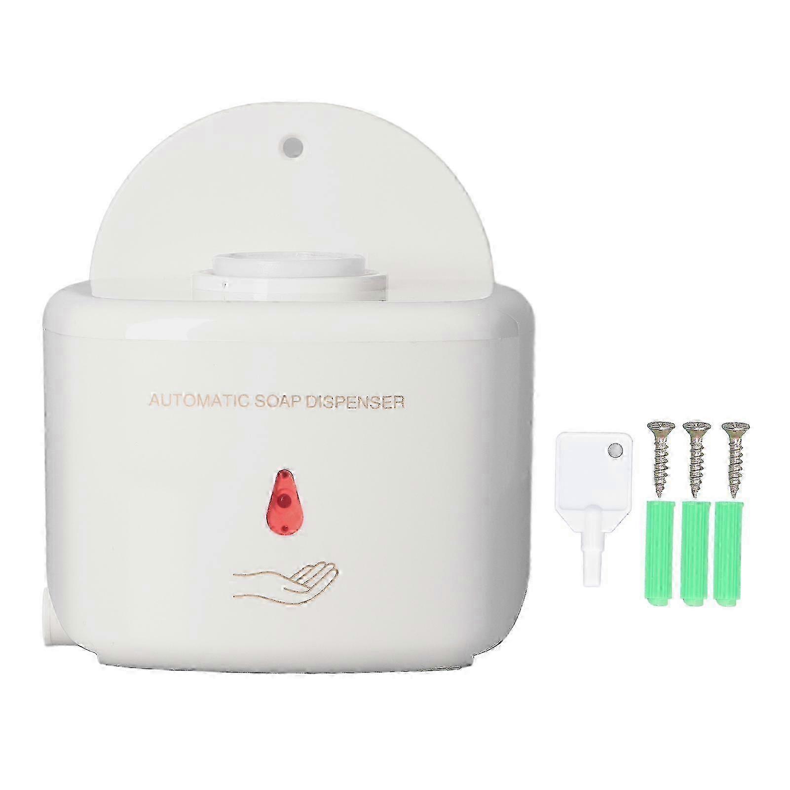 Non-Contact Soap Dispenser, Automatic Sensor, Sensitive Sensor, Wall Mounted Soap Dispenser for Home Bathroom, Small Exquisite, Impact Resistance ABS